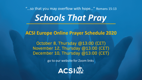 PPT for Prayer Schedule 2020
