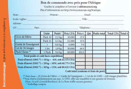 Bon de commande JLS2 Afrique