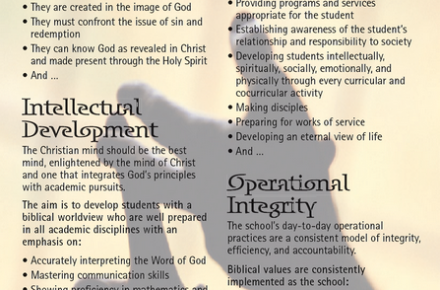 Základní prvky křesťanské školy