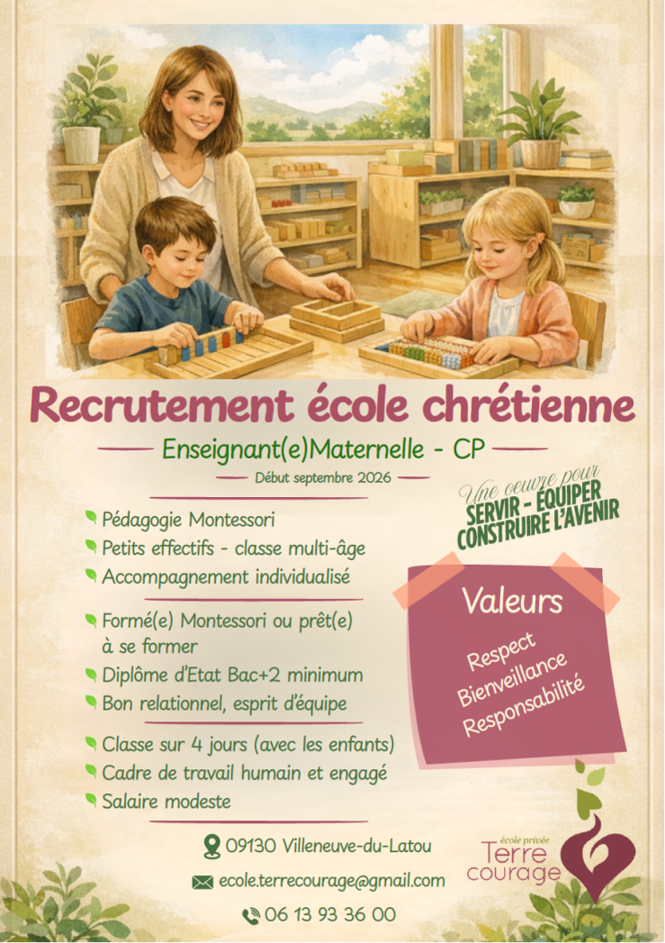 Poste Terre Courage
